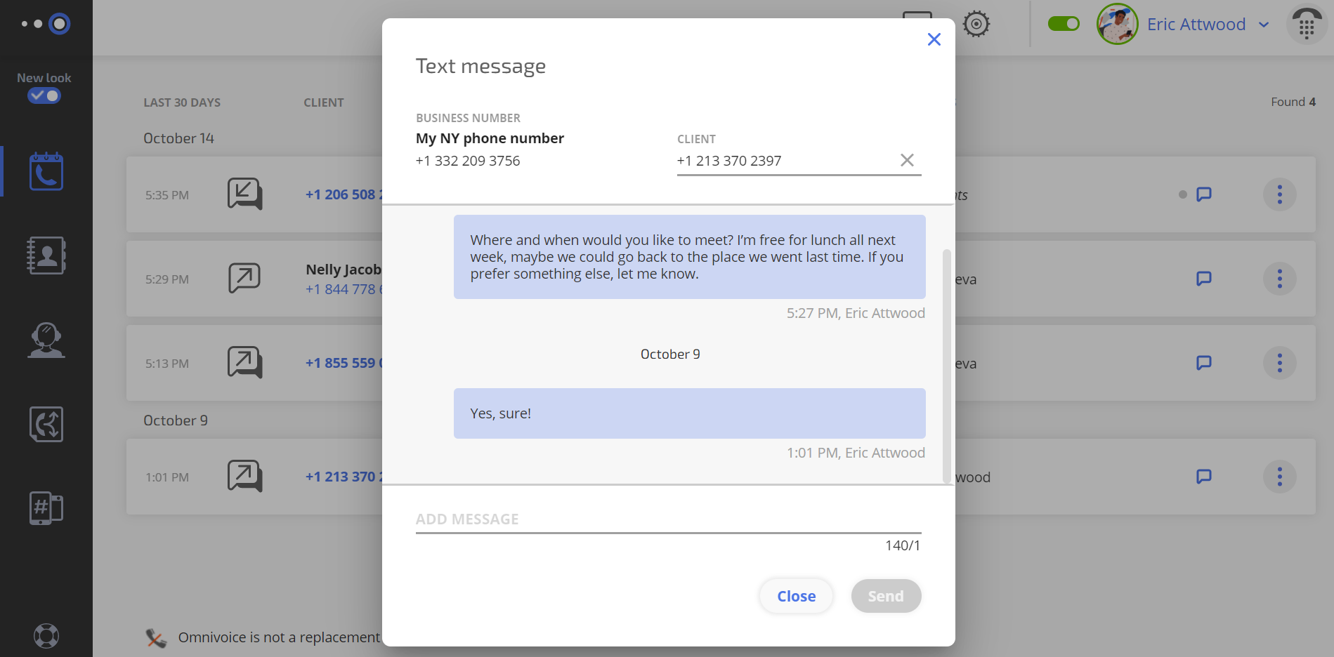 text threads omnivoice